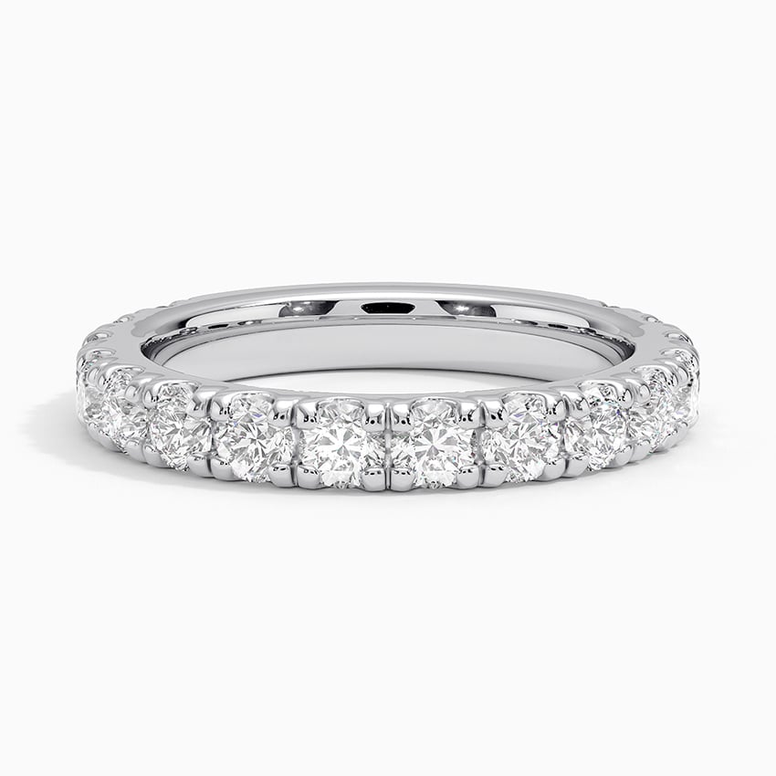 Portia Lab Diamond Ring (1 1/3 ct. tw.) Platinum Wedding Band