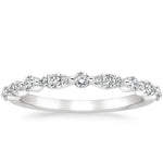 Odette Diamond Ring (1/4 ct. tw.) Platinum Wedding Band