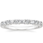 Leona Diamond Ring (1/3 ct. tw.) Platinum Wedding Band
