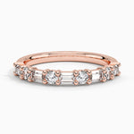 Leona Diamond Ring (5/8 ct. tw.) Rose Gold 18k Wedding Band