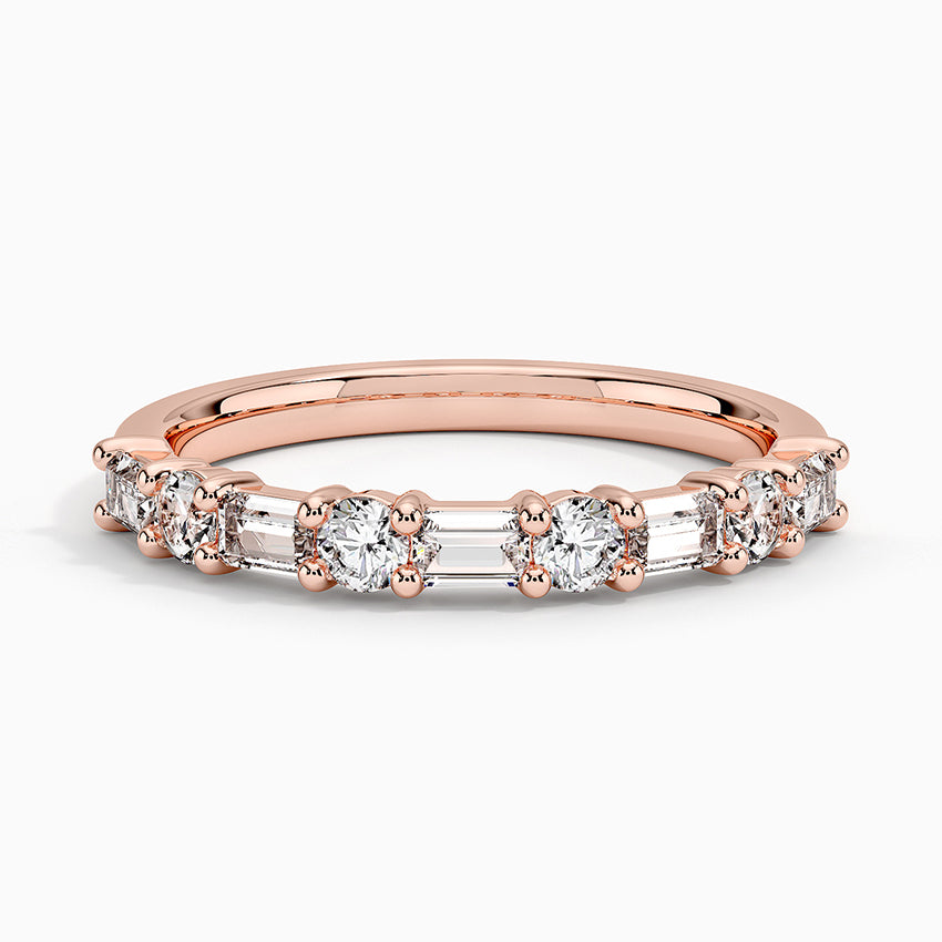 Leona Diamond Ring (5/8 ct. tw.) Rose Gold 18k Wedding Band