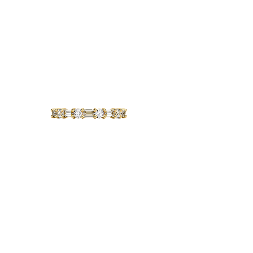 Leona Diamond Ring (5/8 ct. tw.) Yellow Gold 18k Wedding Band