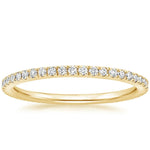 Ballad Eternity Diamond Ring (1/3 ct. tw.) Yellow Gold 18k Eternity Band