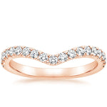 Flair Diamond Ring (1/3 ct. tw.) Rose Gold 18k Wedding Band