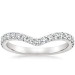 Flair Diamond Ring (1/3 ct. tw.) Platinum Wedding Band