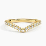 Flair Diamond Ring (1/3 ct. tw.) Yellow Gold 18k Wedding Band