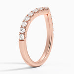 Flair Diamond Ring (2/5 ct. tw.) Rose Gold 18k Wedding Band