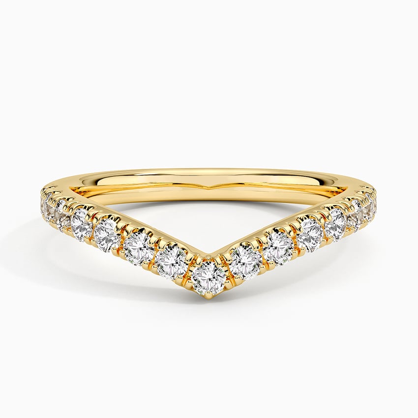 Flair Diamond Ring (2/5 ct. tw.) Yellow Gold 18k Wedding Band