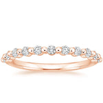 Marseille Half Coverage Diamond Ring (1/3 ct. tw.) Rose Gold 18k Wedding Band