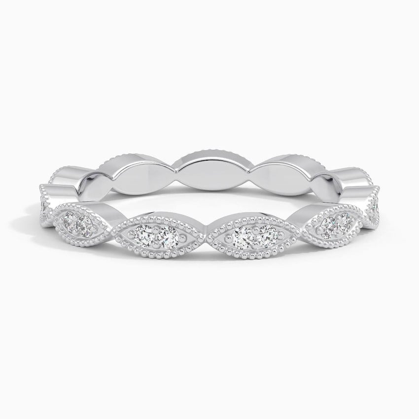 Cadenza Eternity Diamond Ring (1/4 ct. tw.) Platinum Eternity Band