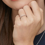 Nova Diamond Ring (1/3 ct. tw.) Rose Gold 18k Wedding Band