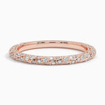 Nova Diamond Ring (1/3 ct. tw.) Rose Gold 18k Wedding Band