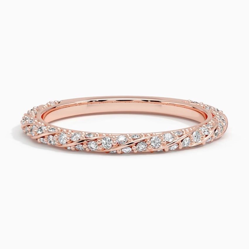 Nova Diamond Ring (1/3 ct. tw.) Rose Gold 18k Wedding Band