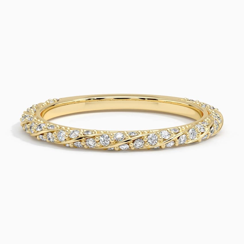Nova Diamond Ring (1/3 ct. tw.) Yellow Gold 18k Wedding Band