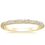 Nova Diamond Ring (1/3 ct. tw.) Yellow Gold 18k Wedding Band