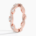 Luxe Winding Willow Eternity Diamond Ring (1/2 ct. tw.) Rose Gold 18k Eternity Band