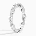 Luxe Winding Willow Eternity Diamond Ring (1/2 ct. tw.) Platinum Eternity Band