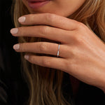 Lark Diamond Ring Platinum Wedding Band