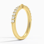 Luxe Lark Diamond Ring Yellow Gold 18k Wedding Band
