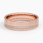 Austin Eternity Diamond 5.5mm Wedding Ring (1/3 ct. tw.) Rose Gold 18k Eternity Band