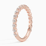 Marseille Three-Quarter Coverage Diamond Ring (1/2 ct. tw.) Rose Gold 18k Wedding Band