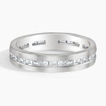 Equator Eternity Lab Diamond 4.5mm Wedding Ring (1 1/8 ct. tw.) Platinum Eternity Band