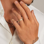 Equator Eternity Lab Diamond 4.5mm Wedding Ring (1 1/8 ct. tw.) Yellow Gold 18k Eternity Band