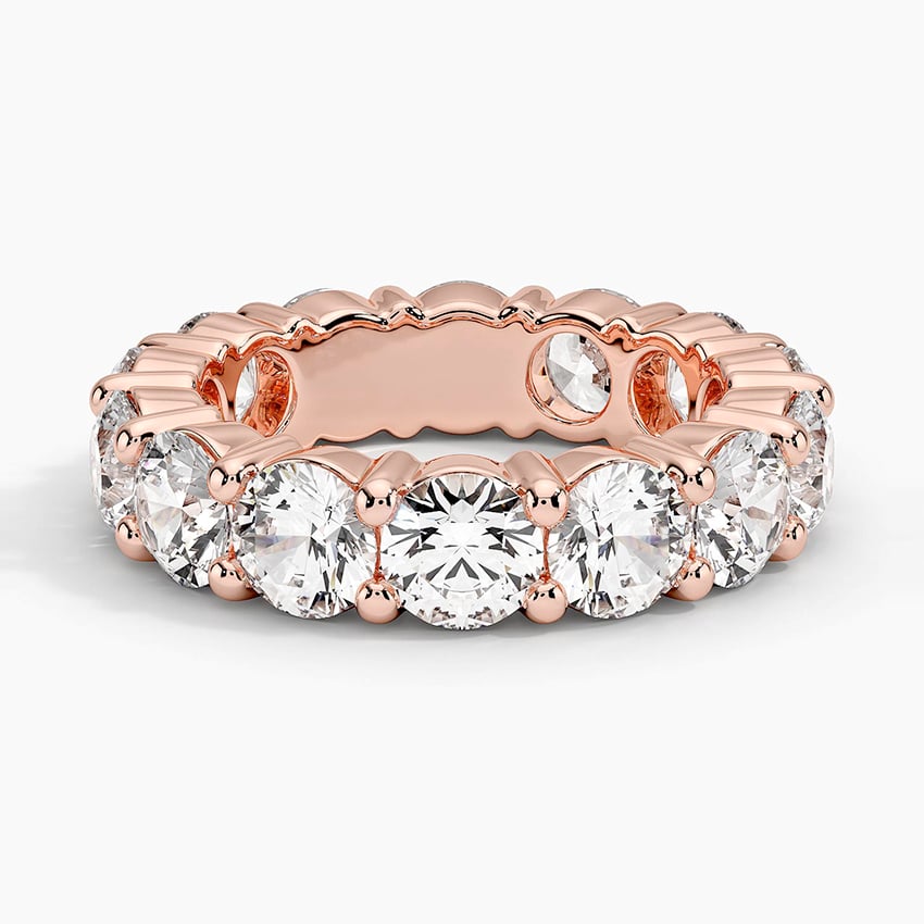 Eternity Lab Diamond Ring (6 ct. tw.) Rose Gold 18k Eternity Band