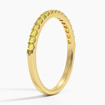Yellow Lab Diamond Ring (1/4 ct. tw.) Yellow Gold 18k Wedding Band