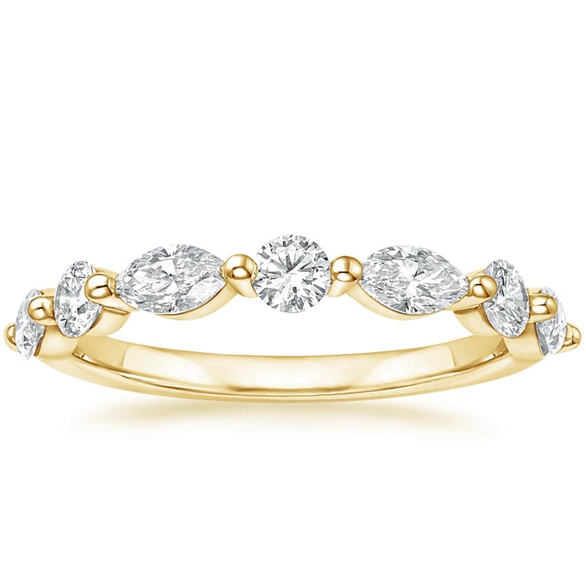 Grand Versailles Diamond Ring (1 ct. tw.) Yellow Gold 18k Wedding Band