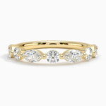 Grand Versailles Diamond Ring (1 ct. tw.) Yellow Gold 18k Wedding Band