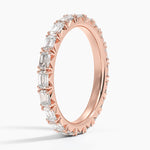 Nathalie Emerald Cut Eternity Lab Diamond Ring (1 ct. tw.) Rose Gold 18k Eternity Band