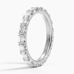 Nathalie Emerald Cut Eternity Lab Diamond Ring (1 ct. tw.) Platinum Eternity Band