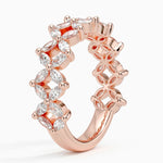 Prism Diamond Ring (1 1/6 ct. tw.) Rose Gold 18k Wedding Band