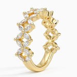 Prism Diamond Ring (1 1/6 ct. tw.) Yellow Gold 18k Wedding Band