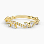 Vintage Secret Garden Diamond Ring (1/2 ct. tw.) Yellow Gold 18k Wedding Band