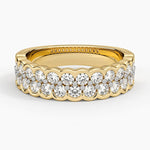 Ravenna Lab Diamond Ring (1 ct. tw.) Yellow Gold 18k Wedding Band
