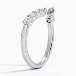 Lior Diamond Open Ring Platinum Wedding Band