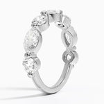 Grand Versailles Lab Diamond Ring (2 1/4 ct. tw.) Platinum Wedding Band