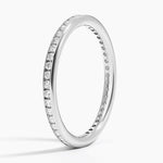 Tabitha Channel Set Eternity Lab Diamond Ring (1/3 ct. tw.) Platinum Eternity Band