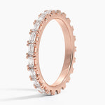 Gemma Baguette Eternity Diamond Ring (2/3 ct. tw.) Rose Gold 18k Eternity Band
