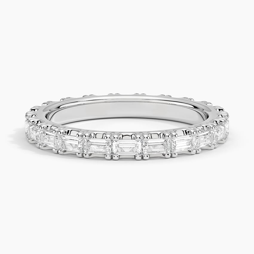 Gemma Baguette Eternity Diamond Ring (2/3 ct. tw.) Platinum Eternity Band