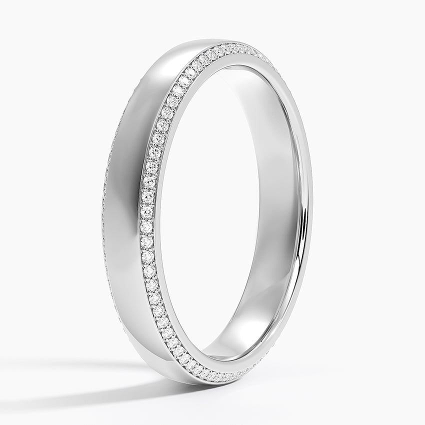 Avalon Eternity Diamond 4mm Wedding Ring (1/3 ct. tw.) Platinum Eternity Band