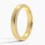 Avalon Eternity Diamond 4mm Wedding Ring (1/3 ct. tw.) Yellow Gold 18k Eternity Band
