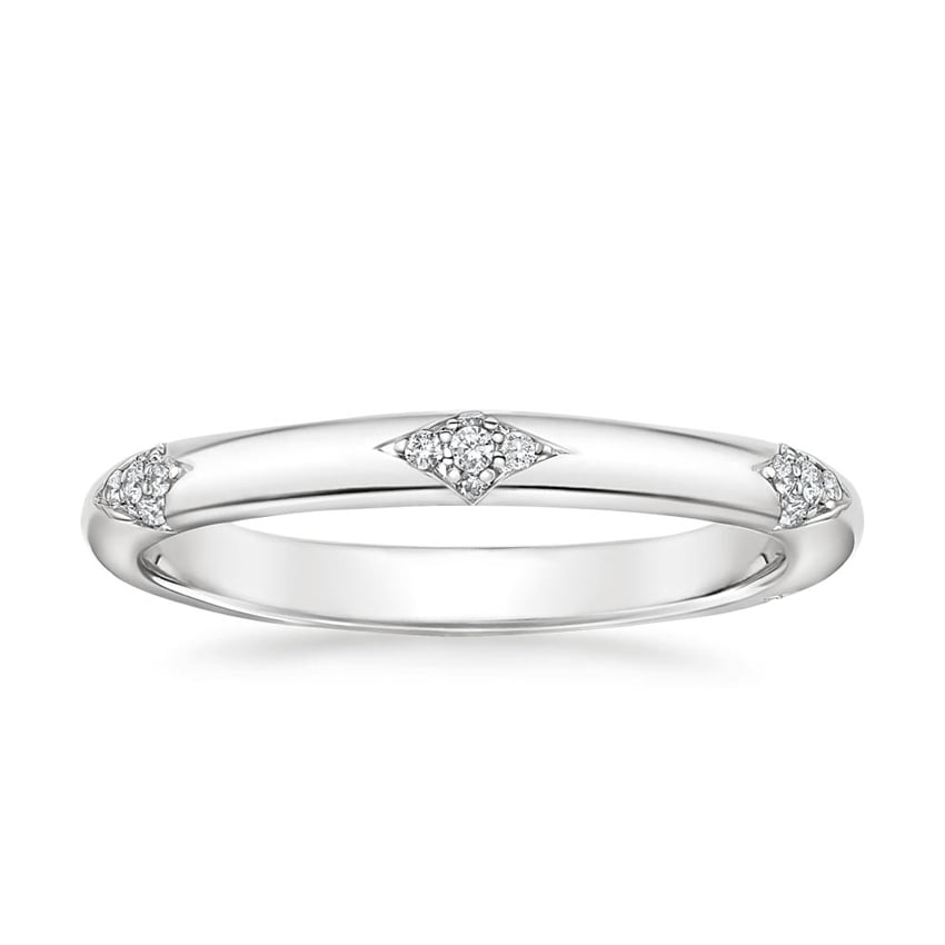 Alula Diamond Ring Platinum Eternity Band