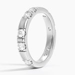 Astra 3.2mm Diamond Ring Platinum Wedding Band