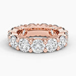 Eternity Lab Diamond Ring (8 ct. tw.) Rose Gold 18k Eternity Band