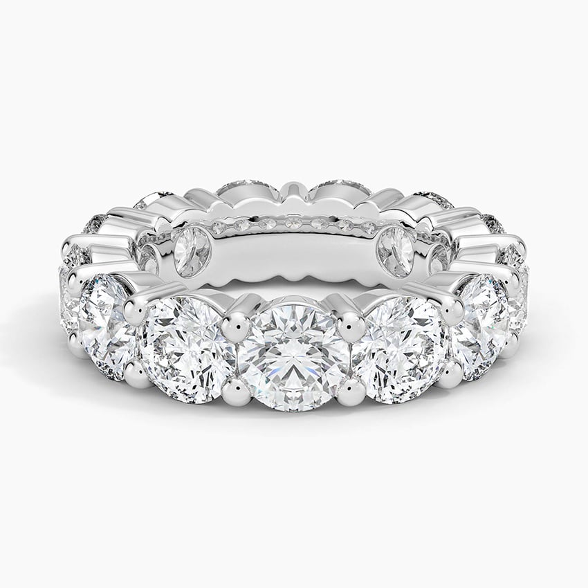 Eternity Lab Diamond Ring (8 ct. tw.) Platinum Eternity Band