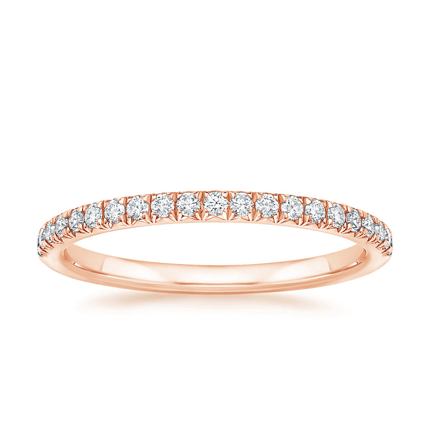 Delicate Amelie Diamond Ring (1/5 ct. tw.) Rose Gold 18k Wedding Band