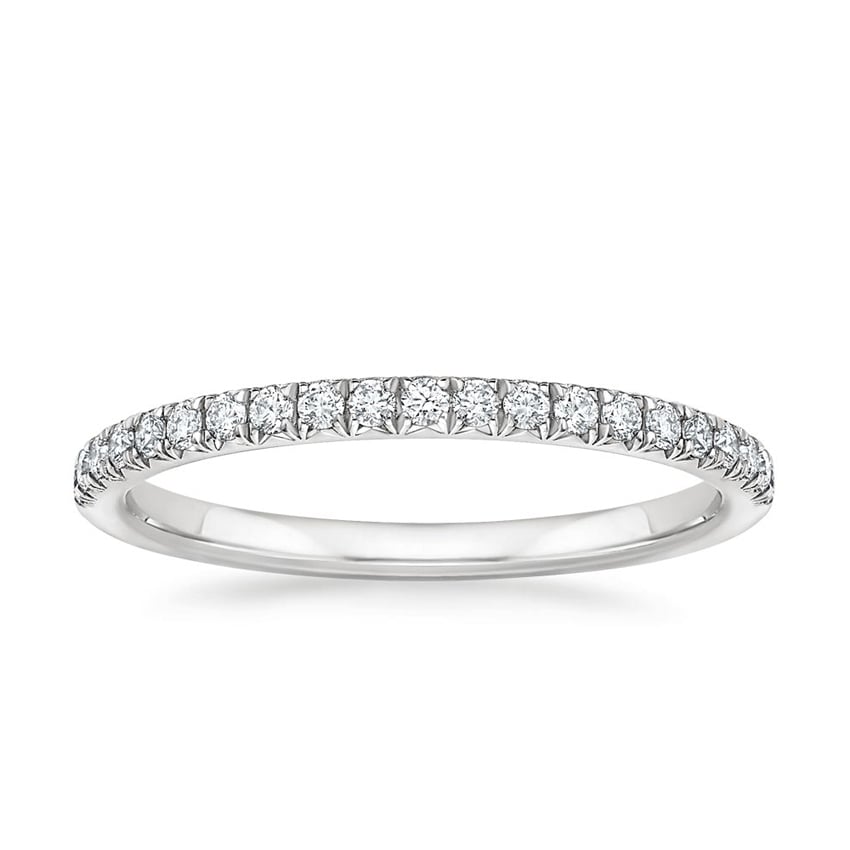 Delicate Amelie Diamond Ring (1/5 ct. tw.) Platinum Wedding Band